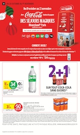 Promos Coca-Cola dans le catalogue "-60% DE REMISE IMMÉDIATE SUR LE 2ÈME" de Intermarché Hyper Coca-Cola en promo dans le catalogue Intermarché Hyper à la page 38
