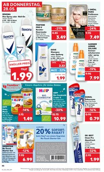 Deo Spray im Kaufland Prospekt "Hier bin ich richtig" mit 69 Seiten (Leipzig)