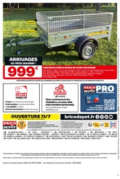 Remorque Angebote im Prospekt "PRIX DÉPÔT" von Brico Dépôt auf Seite 20