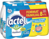 Lait demi-écrémé - LACTEL en promo chez Carrefour Nanterre à 14,38 €