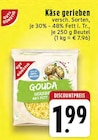 Käse gerieben bei EDEKA im Castrop-Rauxel Prospekt für 1,99 €