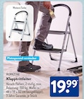 Klapptrittleiter bei ALDI SÜD im Namborn Prospekt für 19,99 €