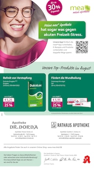 Aktueller mea - meine apotheke Prospekt