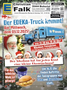 EDEKA Prospekt der KW 49 "Aktuelle Angebote" Aktueller EDEKA Prospekt "Aktuelle Angebote" Seite 1 von 18 Seiten