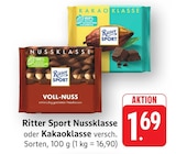 Aktuelle Ritter Sport Angebote bei E center in Stuttgart Aktuelles Nussklasse Angebot bei E center in Stuttgart ab 1,69 €