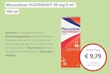 LINDA Premiumapotheke Weisenbach - HUSTENSAFT 30 mg/5 ml Angebot im Prospekt HUSTENSAFT 30 mg/5 ml bei LINDA Premiumapotheke im Weisenbach Prospekt für 9,79 €