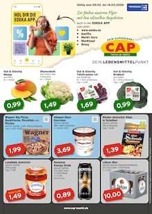 Bier im CAP Markt Rostock Seidelstrasse Prospekt "Top Angebote" mit 2 Seiten (Rostock)