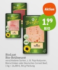 Bio-Brühwurst im tegut Prospekt Bio-Brühwurst von BioLust im aktuellen tegut Prospekt für 1,99 €
