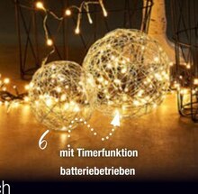 LED-Drahtkugel
