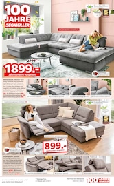 Aktueller Segmüller Prospekt mit Wohnlandschaft, "100 Jahre Jubiläumsfinale bei Segmüller", Seite 3