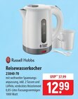 Reisewasserkocher Angebote von Russell Hobbs bei famila Nordost Neumünster für 12,99 €