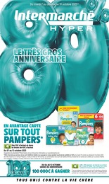 Catalogue Intermarché en cours à Abbécourt et aux alentours : «LE TRÈS GROS ANNIVERSAIRE» avec 56 pages, valable du 07/10/2025 au 19/10/2025