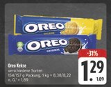 Kekse Angebote von Oreo bei E center Schweinfurt für 1,29 €