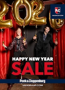 Peek und Cloppenburg Prospekt HAPPY NEW YEAR SALE mit 20 Seiten