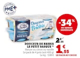 Douceur de Brebis - Le Petit Basque en promo chez Hyper U Fontenay-le-Comté à 1,55 €