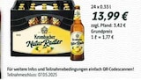 Aktuelle Radler Angebote bei Getränke Arena in Essen Aktuelles Natur Radler Angebot bei Getränke Arena in Essen ab 13,99 €