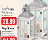 Holz-Laterne im Angebot bei Kaufhaus Stolz in Flensburg Holz-Laterne Angebote von Tony Brown bei Kaufhaus Stolz Flensburg für 24,99 €