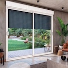 Baie coulissante bicolore en aluminium avec volet roulant l.240 x H.200 cm Uw=2 à Castorama dans Châtonnay Baie coulissante bicolore en aluminium avec volet roulant l.240 x H.200 cm Uw=2 à Castorama dans Châtonnay