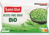Petits pois doux bio surgelés - SAINT ÉLOI en promo chez Intermarché Express Petits pois doux bio surgelés - SAINT ÉLOI dans le catalogue Intermarché Express