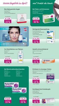Aktueller mea - meine apotheke Prospekt "Unsere April-Angebote" für Essen Aktueller mea - meine apotheke Prospekt für Essen mit Seiten