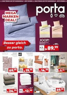porta Möbel Prospekt GEFÄHRLICH GÜNSTIG! mit 4 Seiten