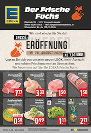 EDEKA Prospekt für Bonn mit 28 Seiten EDEKA Prospekt für Bonn: "Aktuelle Angebote", 28 Seiten, 24.08.2026 - 29.08.2026