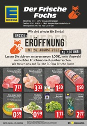 EDEKA Supermarkt Prospekt der aktuellen Woche mit 28 Seiten, gültig von 24.08.2026 bis 29.08.2026, in Sankt Augustin und Umgebung Aktueller EDEKA Supermarkt Prospekt in Sankt Augustin und Umgebung, "Aktuelle Angebote" mit 28 Seiten, 24.08.2026 - 29.08.2026