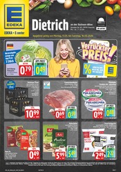 Aktueller E center Prospekt mit Fleisch, "Wir lieben Lebensmittel!", Seite 1