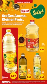 Sonnenblumenöl im aktuellen Penny Prospekt (Köln) Sonnenblumenöl im Penny Prospekt "Wer günstig will, muss Penny." mit 44 Seiten (Köln)