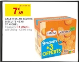 Galettes au Beurre Biscuits 48x5 - St Michel dans le catalogue Intermarché Super