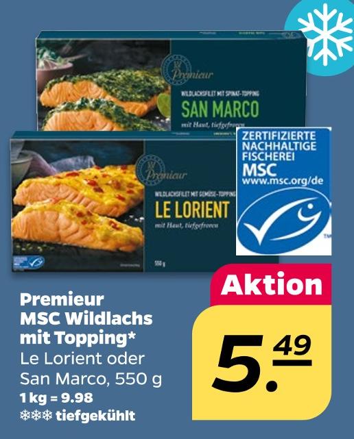 MSC Wildlachs mit Topping Le Lorient