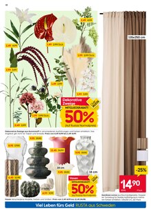 Blumen im aktuellen Rusta Prospekt (Bremen) Blumen im Rusta Prospekt "Willkommen zu Hause in Schweden!" mit 16 Seiten (Bremen)