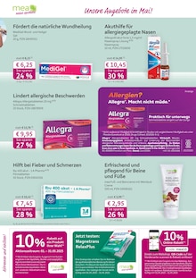 Nasenspray im mea - meine apotheke Prospekt "Unsere Mai-Angebote" mit 4 Seiten (Mannheim)
