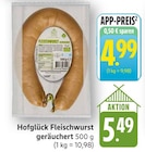 Fleischwurst geräuchert bei E center im Prospekt "" für 4,99 €