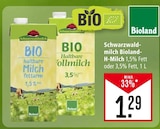 Schwarzwaldmilch Bioland-H-Milch bei Marktkauf im Filderstadt Prospekt für 1,29 €