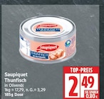 Thunfisch in Olivenöl im EDEKA Prospekt Thunfisch in Olivenöl von Saupiquet im aktuellen EDEKA Prospekt für 2,49 €