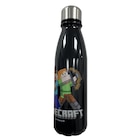 Gourde métal Minecraft - Carrefour à Garges-lès-Gonesse Gourde métal Minecraft en promo chez Carrefour Garges-lès-Gonesse à 6,39 €