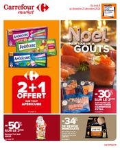 Foie Gras Angebote im Prospekt "UN Noël POUR TOUS LES GOÛTS" von Carrefour Market auf Seite 1