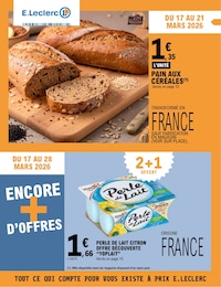 Prospectus E.Leclerc à Druyes-les-Belles-Fontaines: «TOUT CE QUI COMPTE POUR VOUS EXISTE À PRIX E.LECLERC» ,  pages, du 17/03/2026 au 21/03/2026
