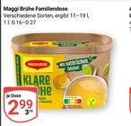 Brühe Familiendose im Angebot bei GLOBUS in Trier Brühe Familiendose Angebote von Maggi bei GLOBUS Trier für 2,99 €
