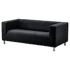 2er-Sofa Vansbro schwarz Vansbro schwarz Angebote von KLIPPAN bei IKEA Hückelhoven für 249,00 €