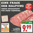 Frischer Schweine-Rückenbraten Angebote von Tierwohl Plus bei Marktkauf Haltern am See für 13,49 €