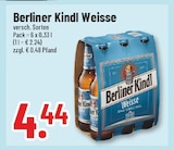 Weisse Angebote von Berliner Kindl bei Trinkgut Troisdorf für 4,44 €