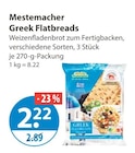 Greek Flatbreads von Mestemacher im aktuellen V-Markt Prospekt für 2,22 €