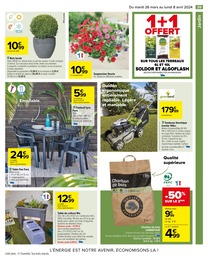 Offre Jardinière dans le catalogue Carrefour du moment à la page 41
