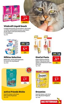 Katzenfutter im Das Futterhaus Prospekt "NeujahrsANGEBOTE" mit 12 Seiten (Osnabrück)
