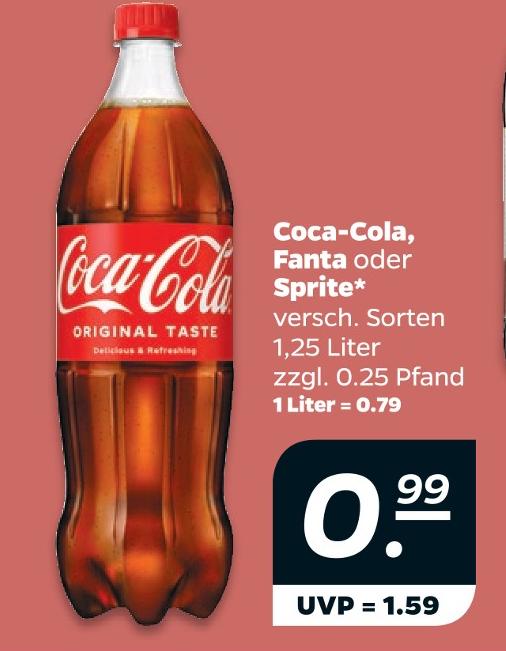 Coca-Cola, Fanta oder Sprite