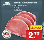 Schweine-Minutensteaks bei Netto Marken-Discount im Prospekt "" für 2,79 €