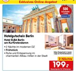 Hotelgutschein Berlin Angebote bei Netto Marken-Discount Stuttgart für 199,00 €