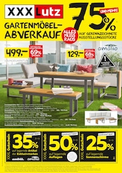 Garten im XXXLutz Prospekt in Neubrandenburg Aktueller XXXLutz Prospekt mit Garten, "GARTENMÖBELABVERKAUF", Seite 1